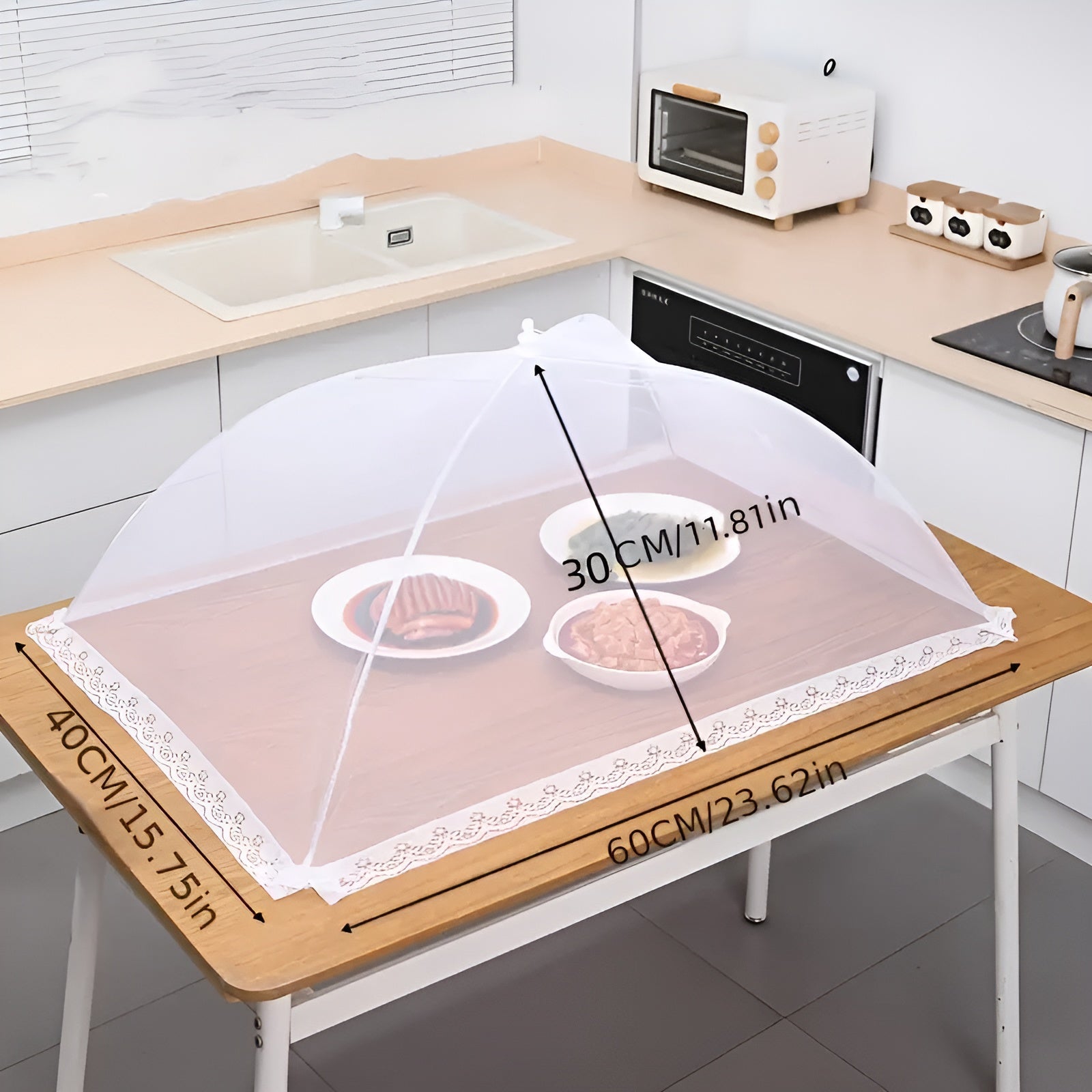 Mesh Pop-Up Lebensmittel-Schutz