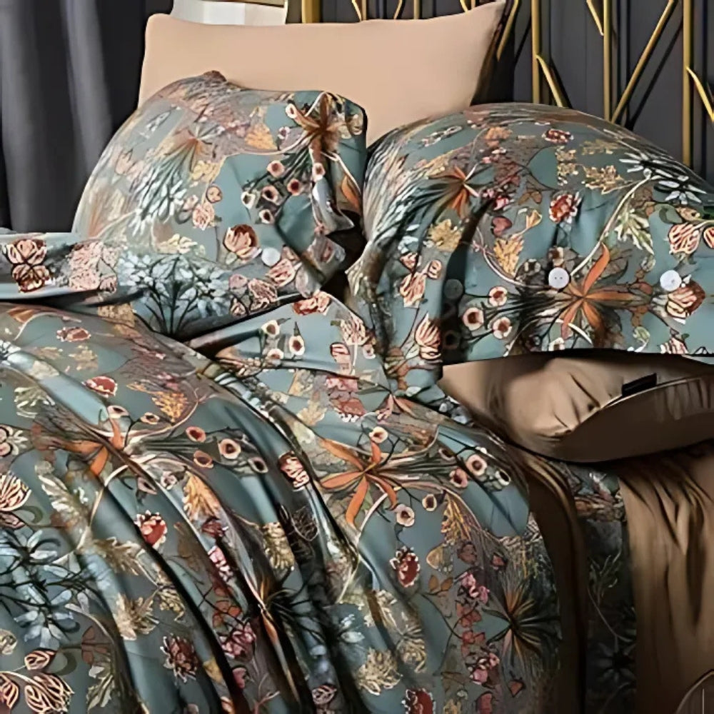 Lorraine Barockstil Bettbezug | 3-teiliges Set