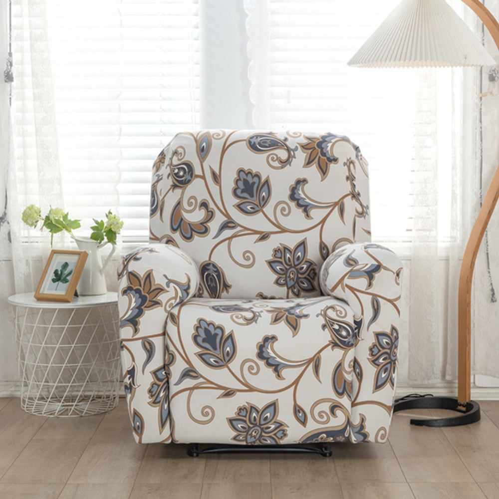 Blumen Recliner Sofabezug