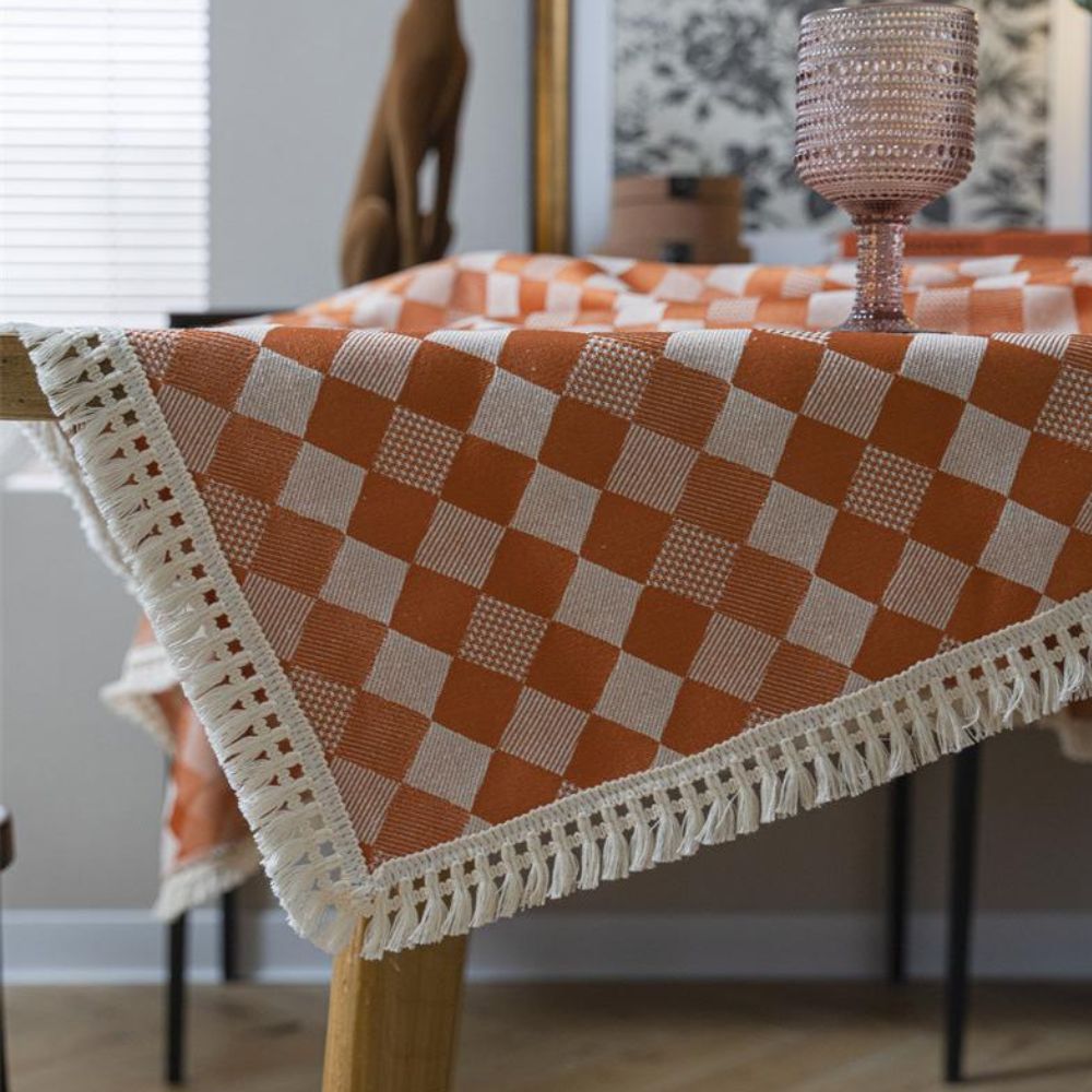 Heritage Karierte Tischdecke