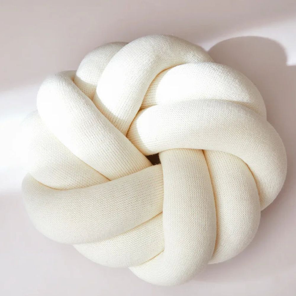 Puffiges Brezelkissen