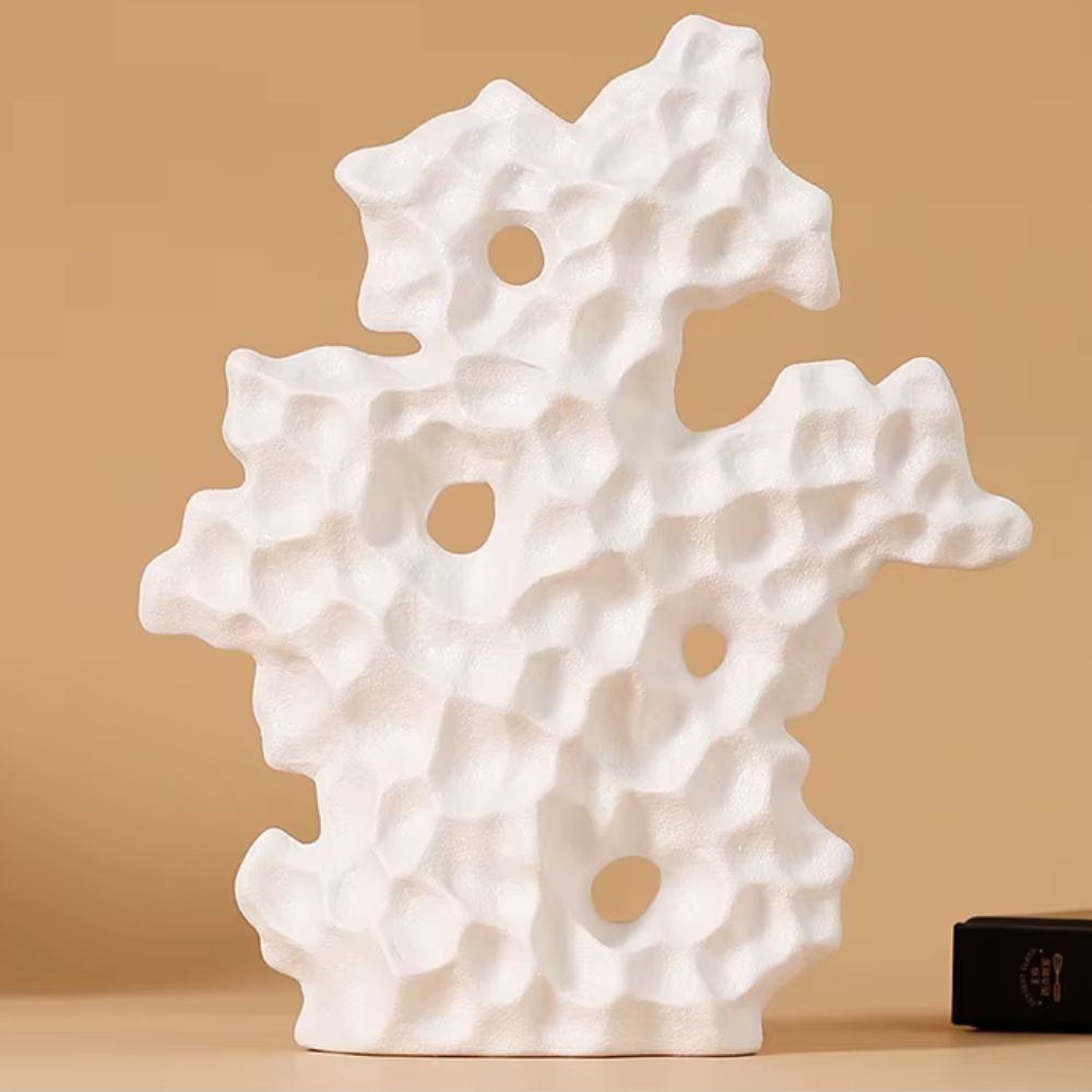 Keramische Korallen-Skulptur