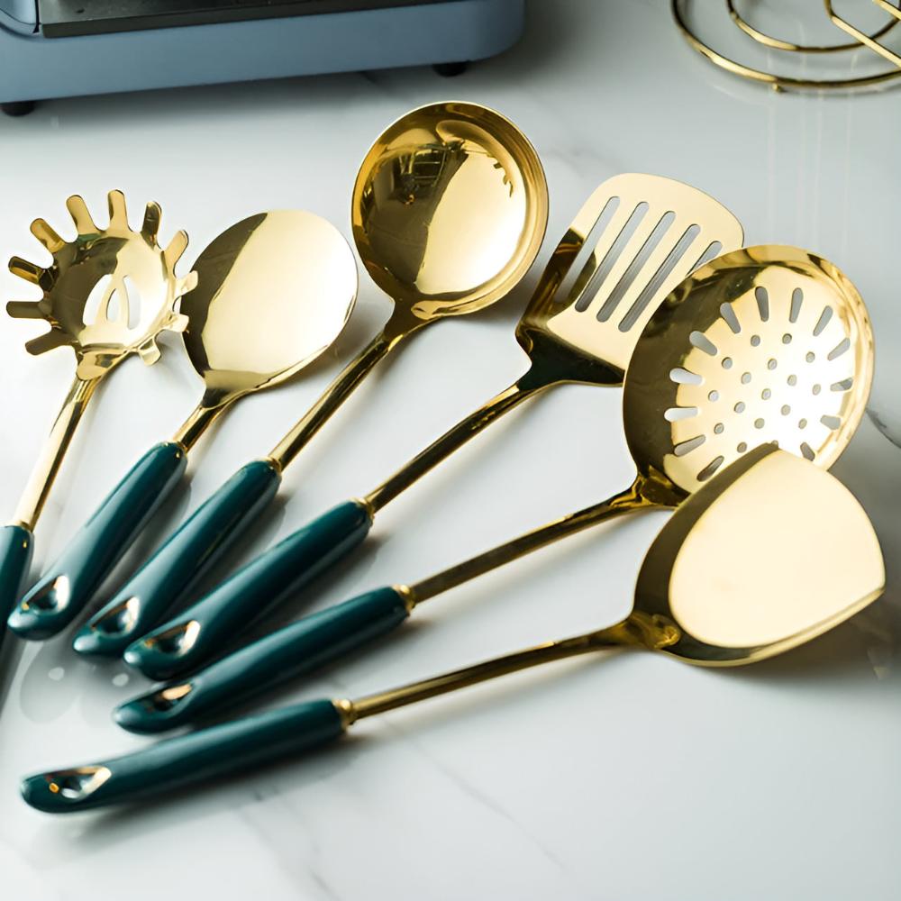 Golden Edelstahl Besteckset