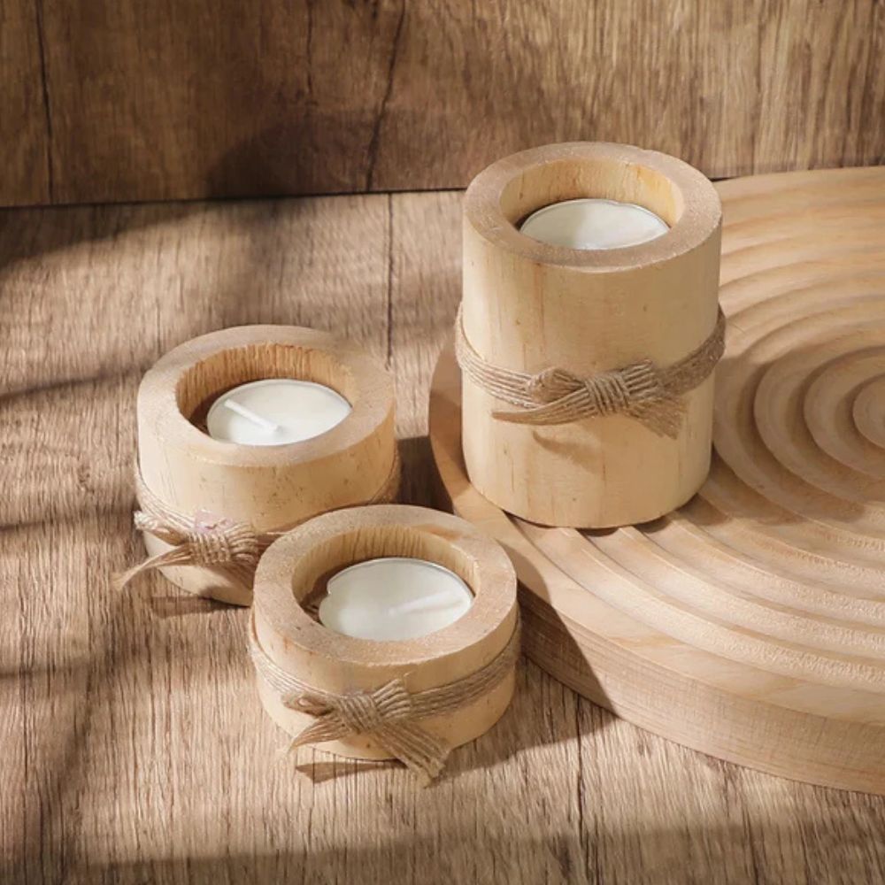 Bamboo Essence Kerzenhalter | 3 Sets
