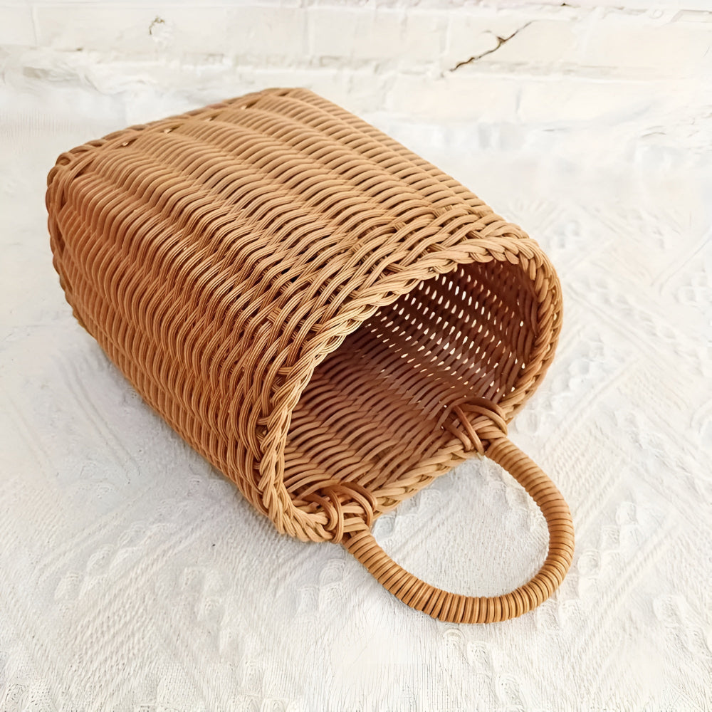 Weidenrattan Woven Aufbewahrungskorb
