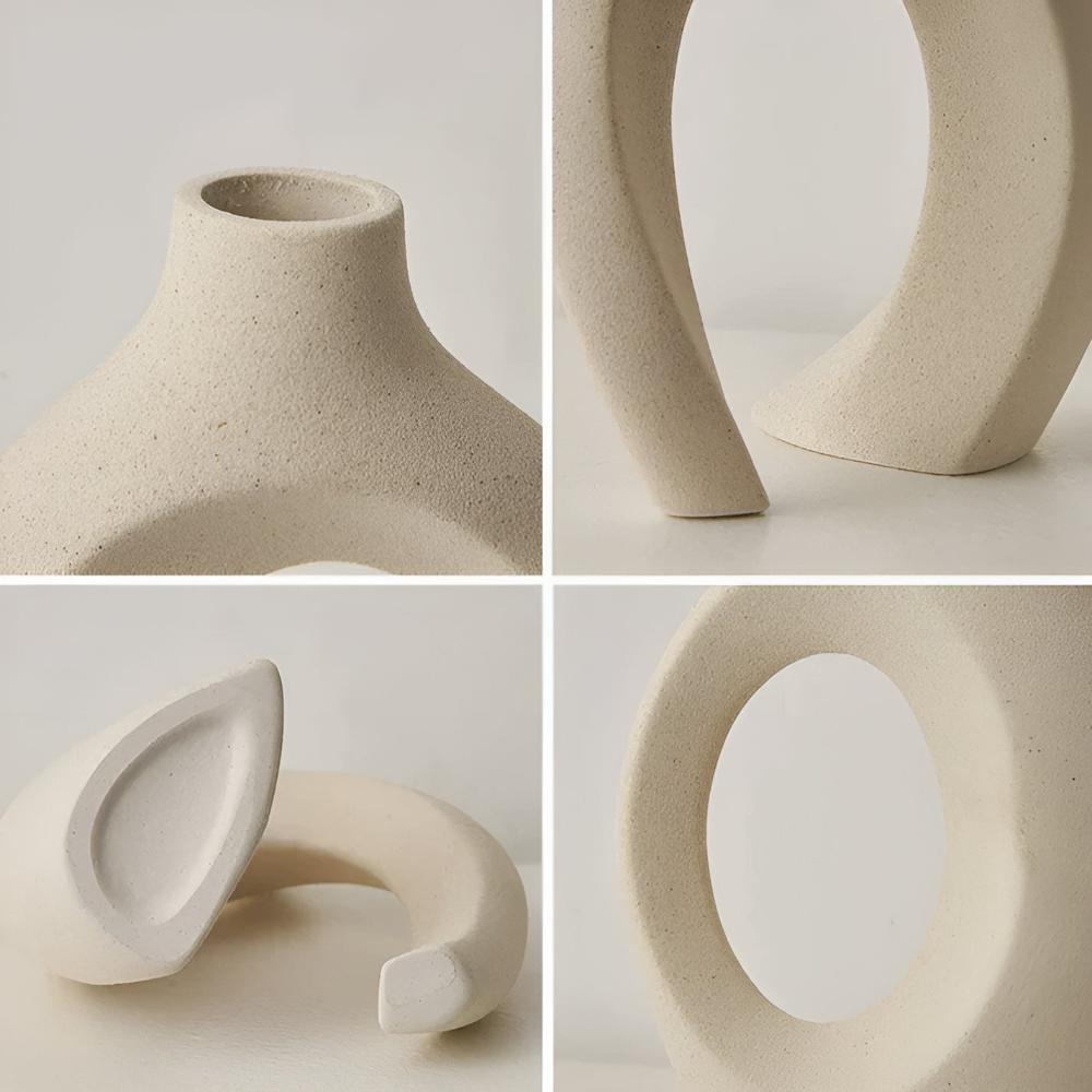 Unity Vase Duo | Modernes Abstract Keramik