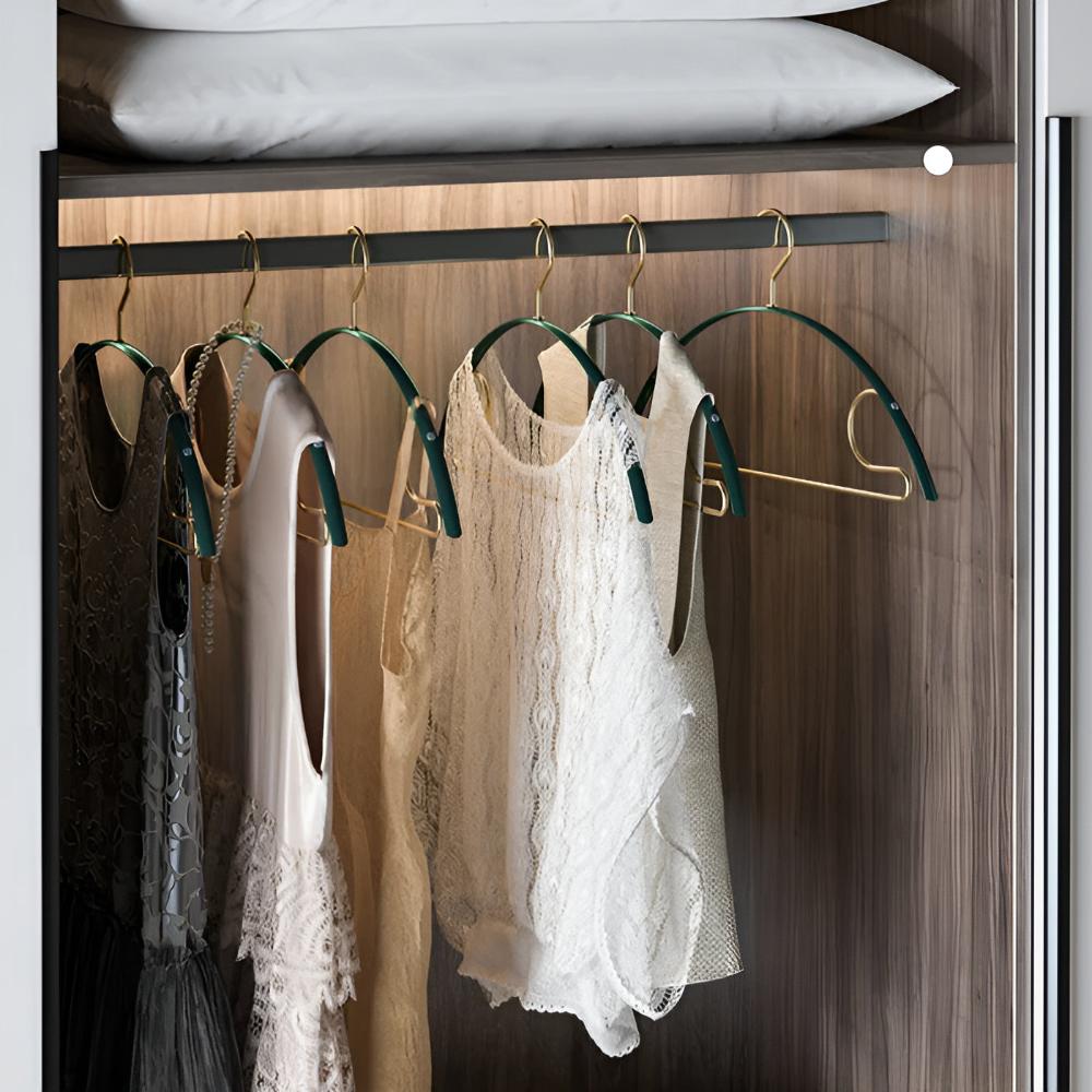 Opulente Aluminiumkleiderbügel | 5 Stück