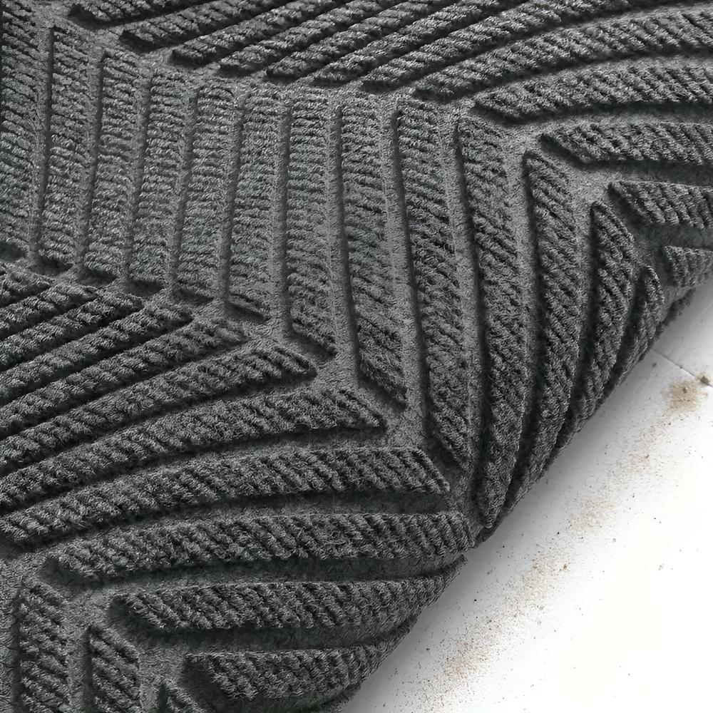 Chevron Ridges Rutschfeste Fußmatte