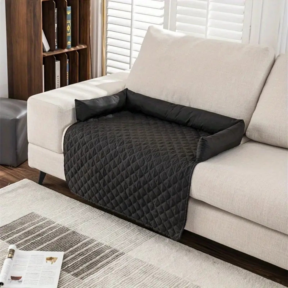 Gepolsterter, gesteppten Haustiersofa-Schutz