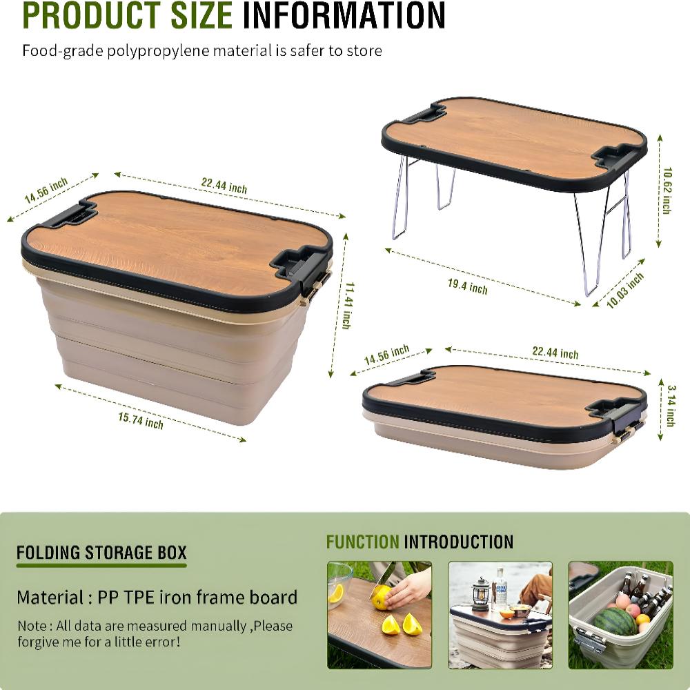 Kollapsible Camping Box