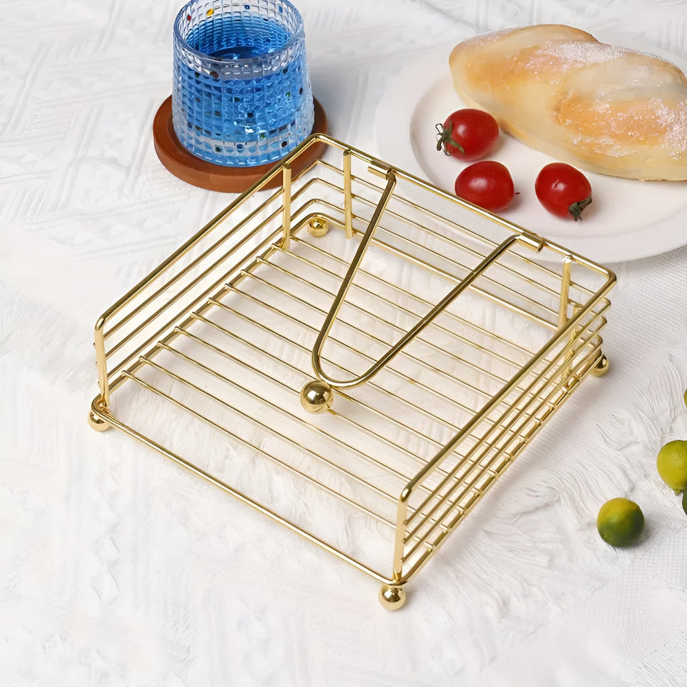 Eleganter Eisen-Serviettenhalter