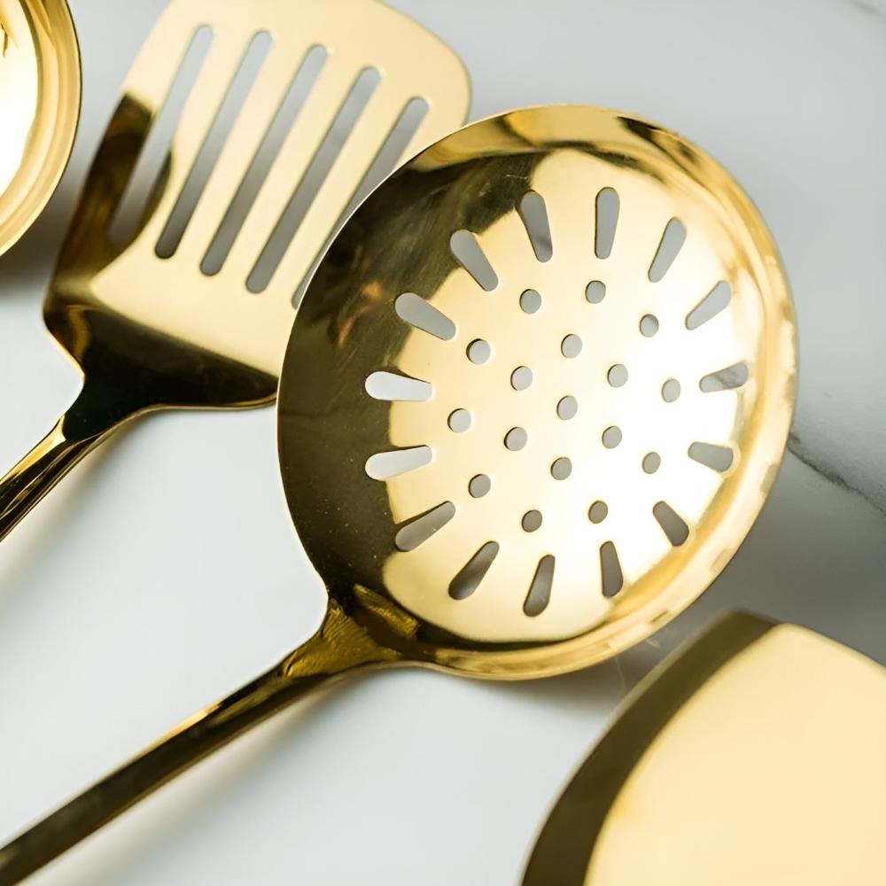 Golden Edelstahl Besteckset