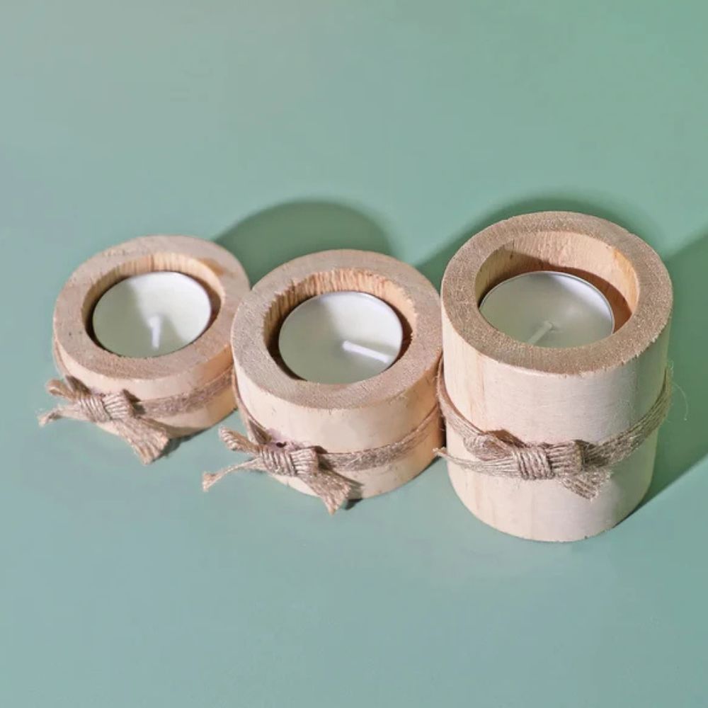 Bamboo Essence Kerzenhalter | 3 Sets