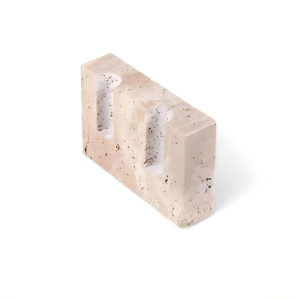 Zeitloser Glow Stone Kerzenständer