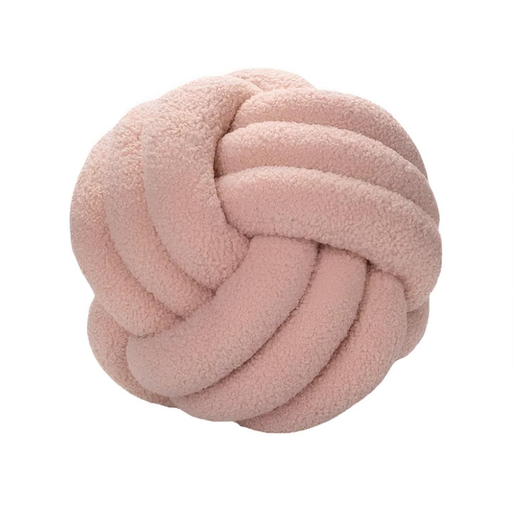 Geknotetes Boucle-Kissen