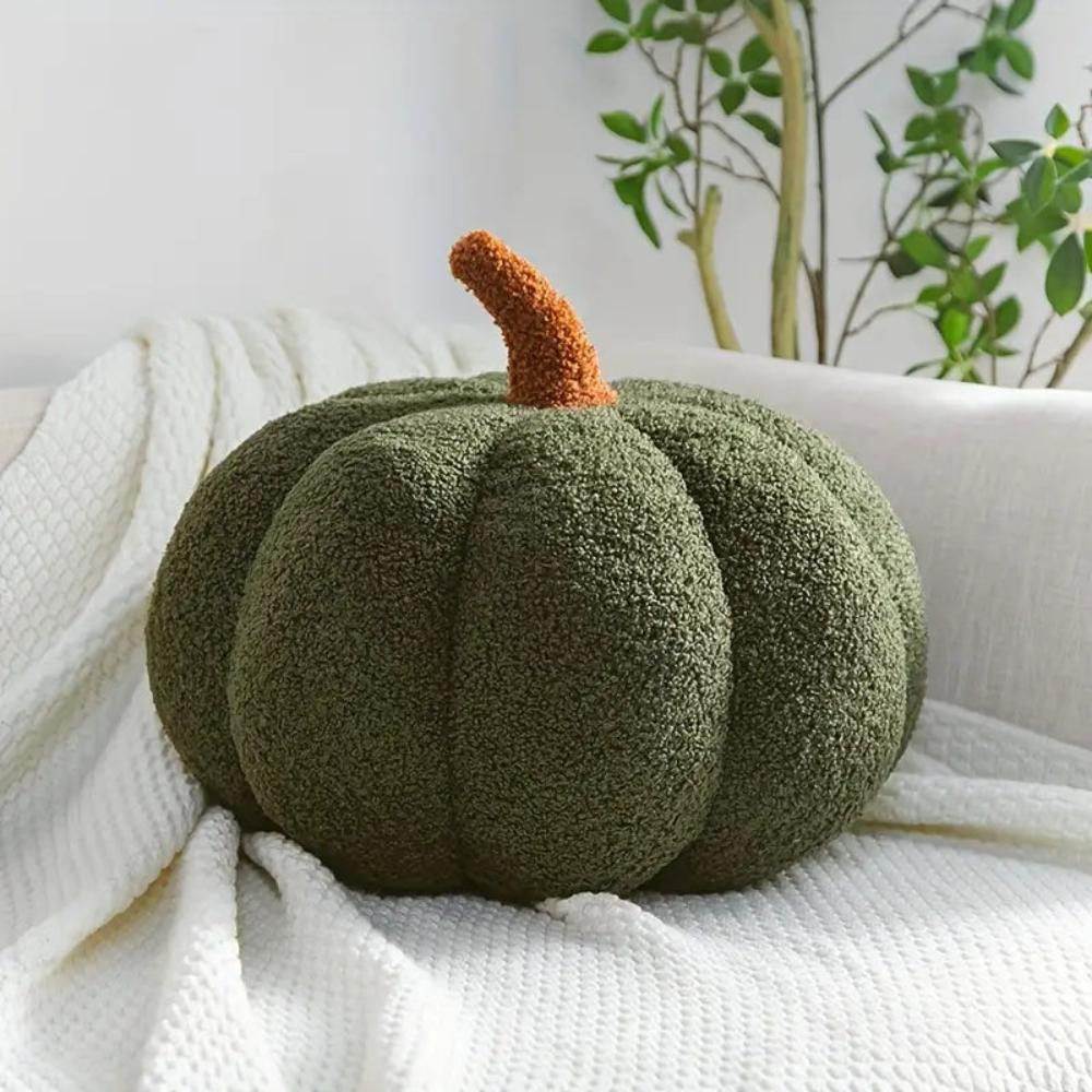 Kürbis Patch Plüschkissen
