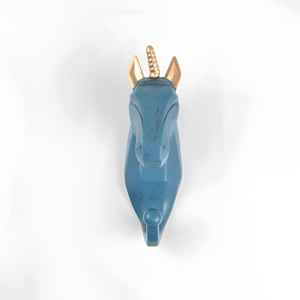 Wandmontierter Schlüsselhalter mit Tierkopf