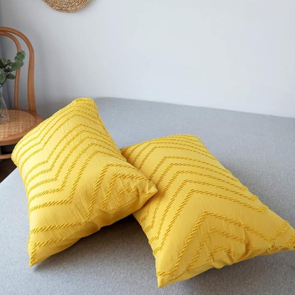Chevron Plüsch Bettbezug | 3-teiliges Set