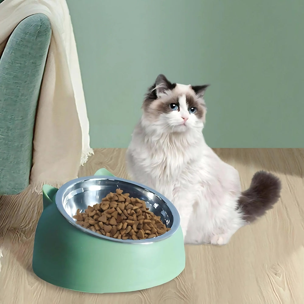 PurrfectAngle Futterstation für Haustiere