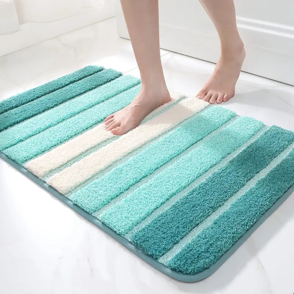 Lumiere Gestreifte Absorbierende Badematte