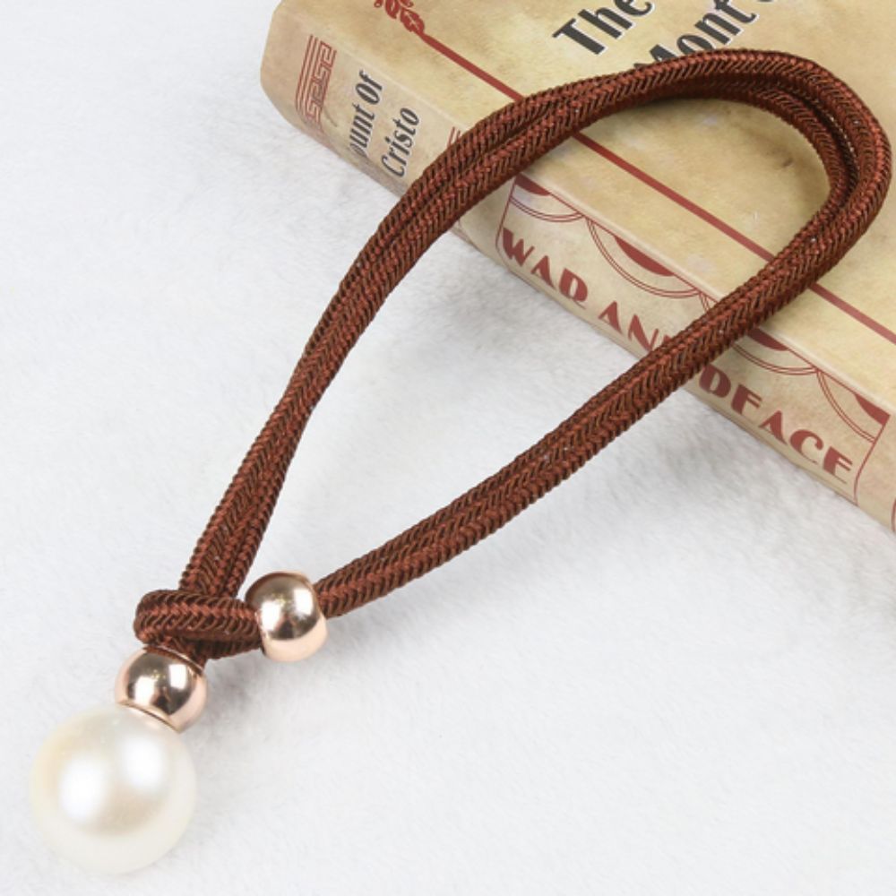 Glänzender Perlen Vorhang Halter | 2er Set