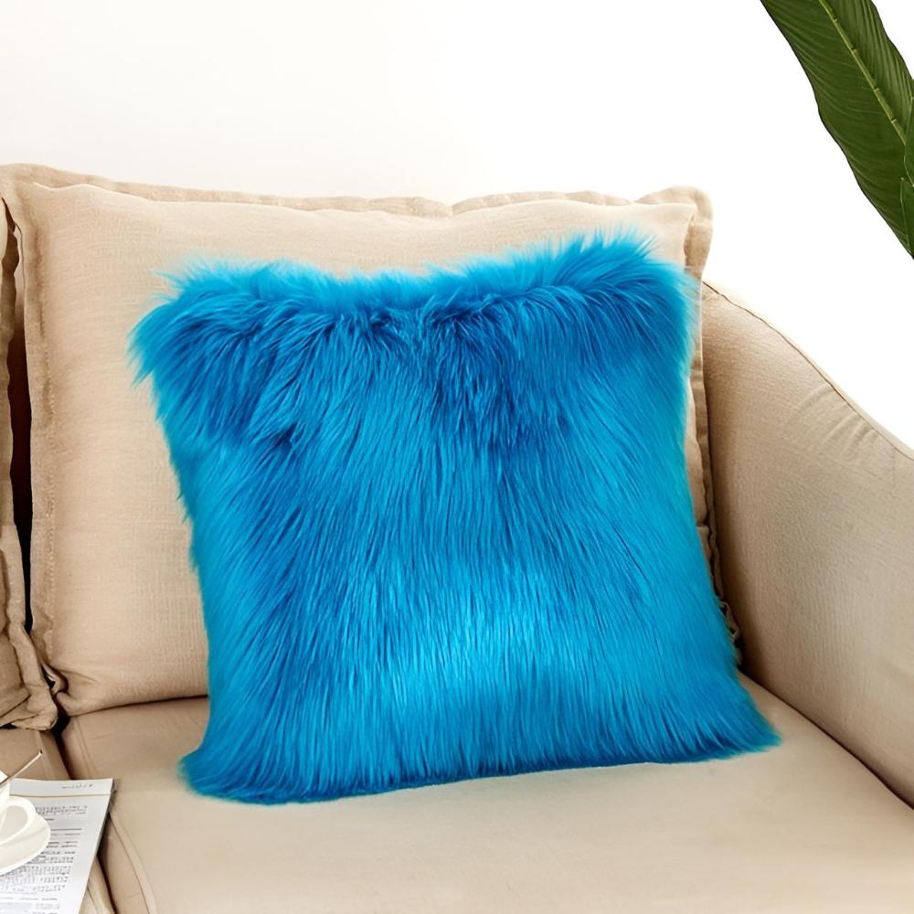 Flauschige Kissenbezüge