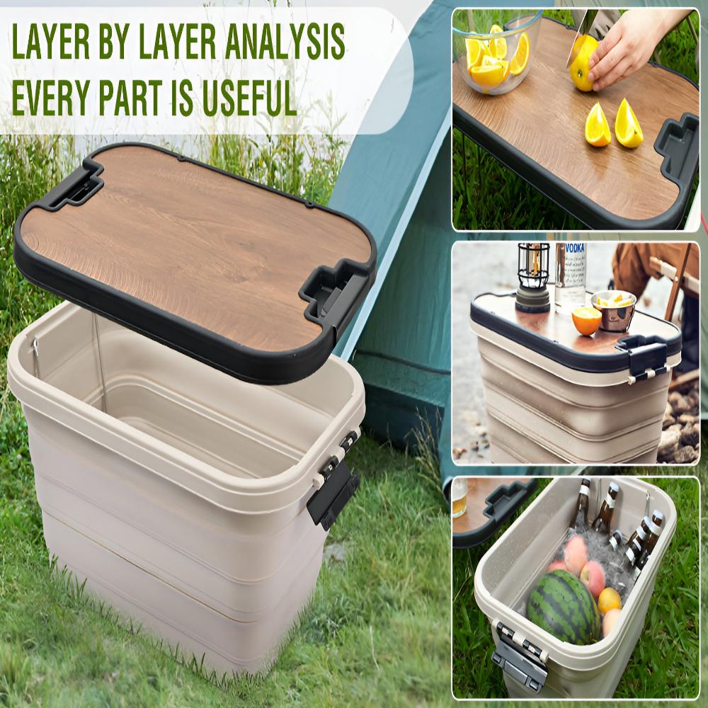 Kollapsible Camping Box