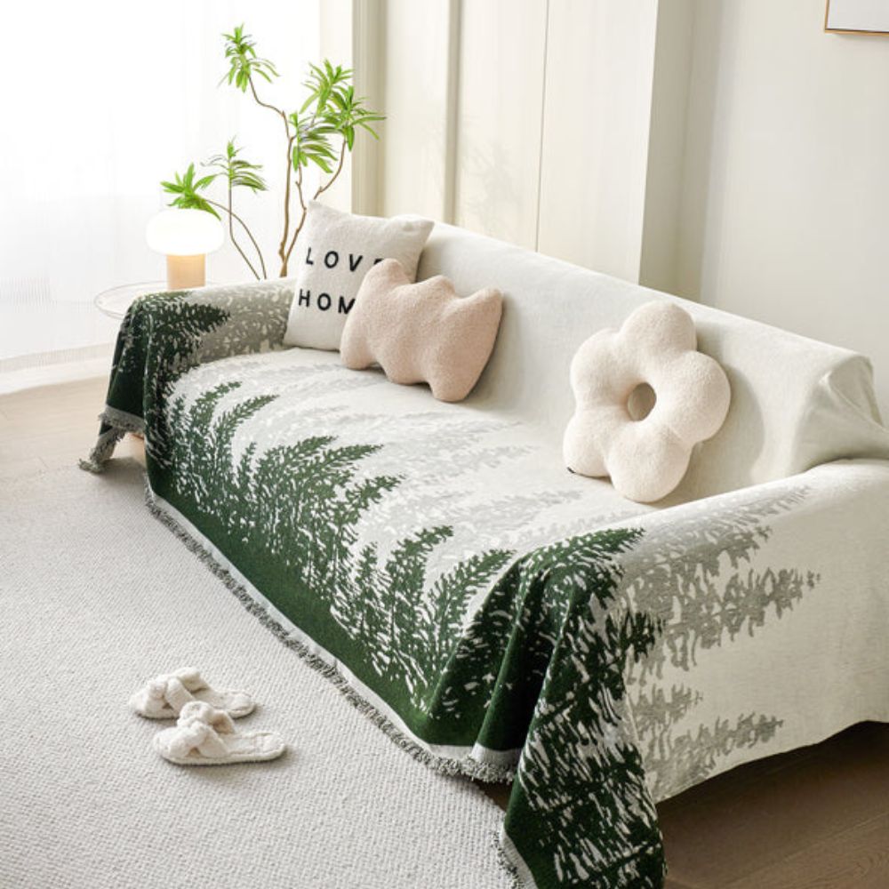 Forest Glitz Sofaüberwurf