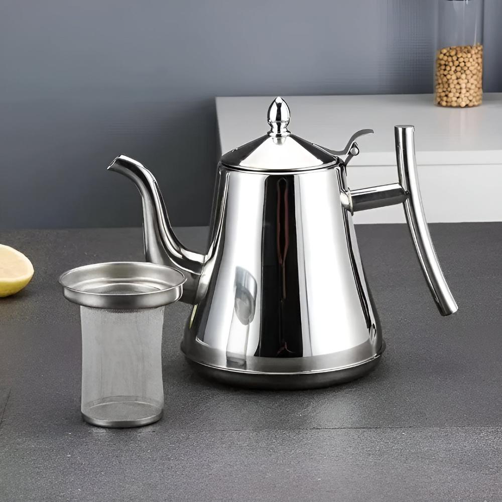 Edelstahl Wasserkocher mit integriertem Filter