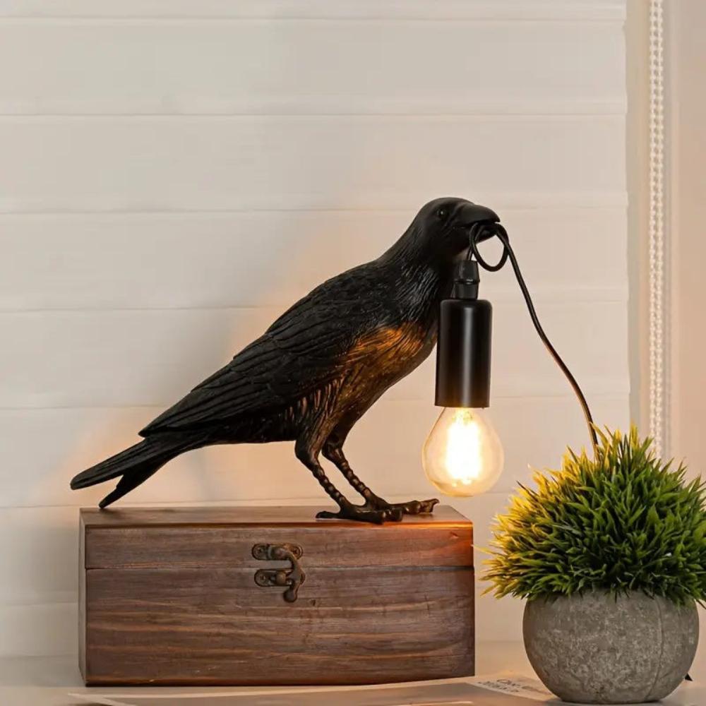 Gothic Halloween Krähenlampe