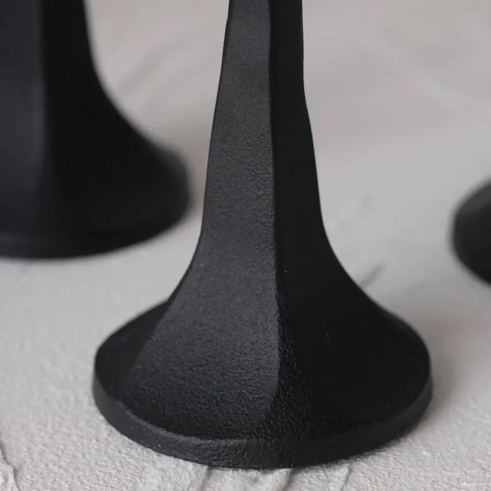 Eisen Taper Kerzenhalter | 3-teiliges Set