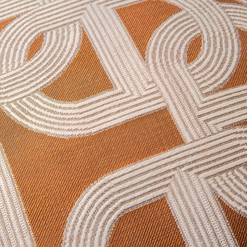 Moderne Interlock-Muster Kissenbezug