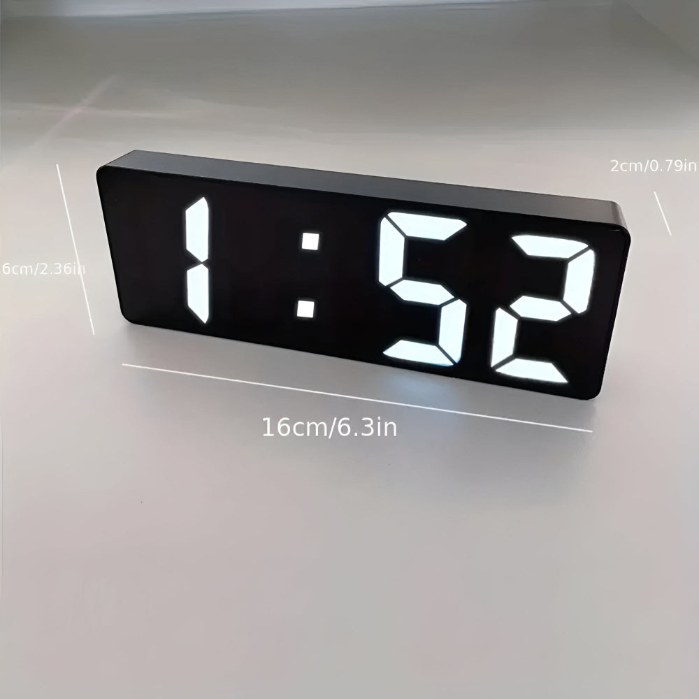 Digitaler LED Spiegel Wecker