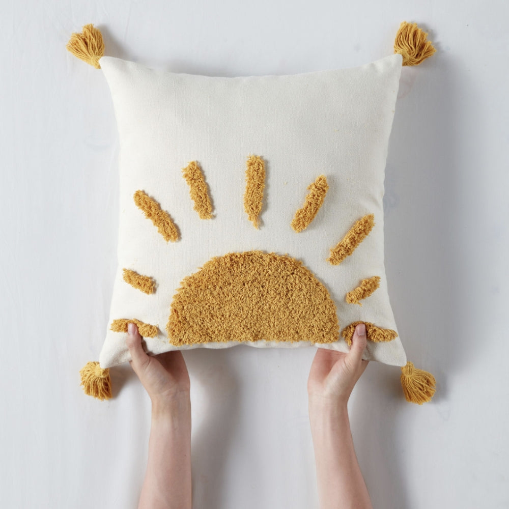 Sonnenaufgang Glück Boho Kissenbezug