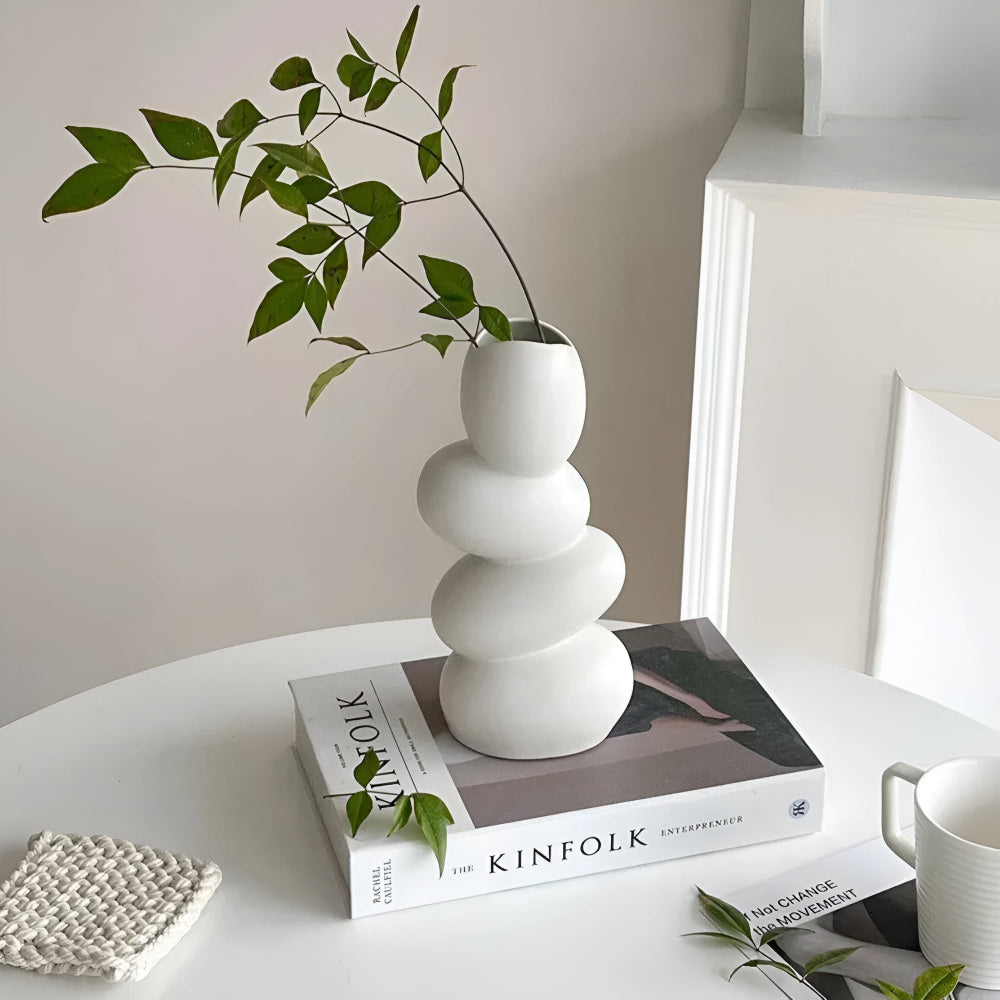 STRATA Skulpturaler Keramikvase