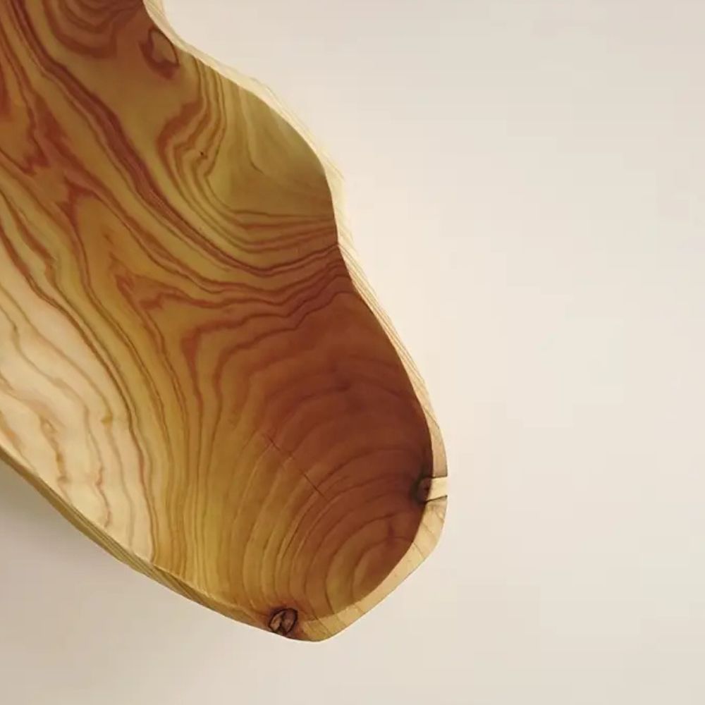 Mini Bogen Holztablett
