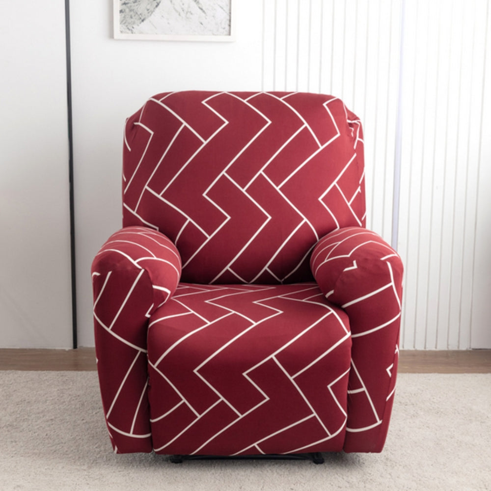 Abstrakte Recliner-Sofabezug