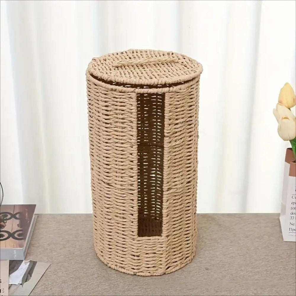 Geflochtener Seil-Toilettenpapierhalter