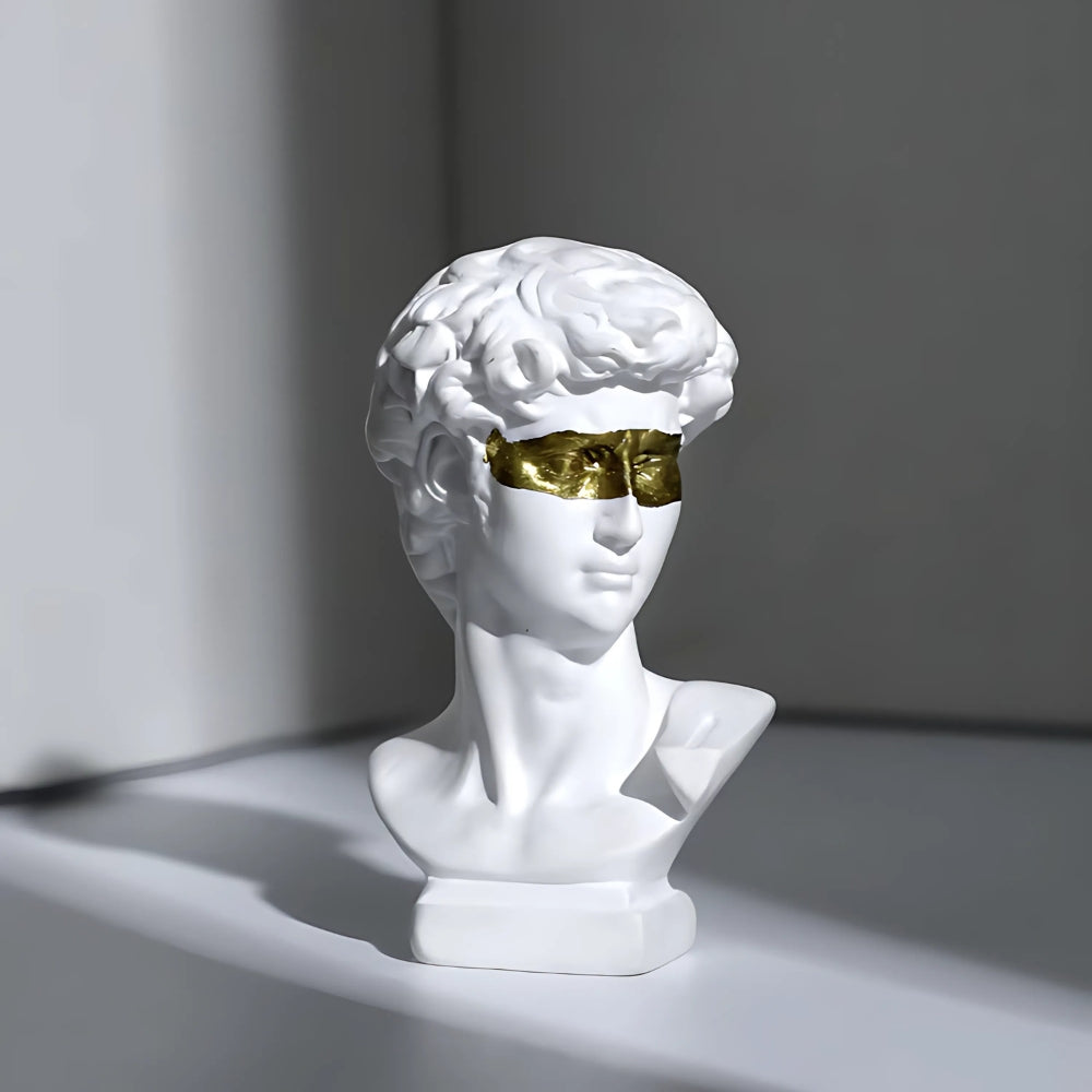 Renaissance-inspirierte David Kunstskulptur