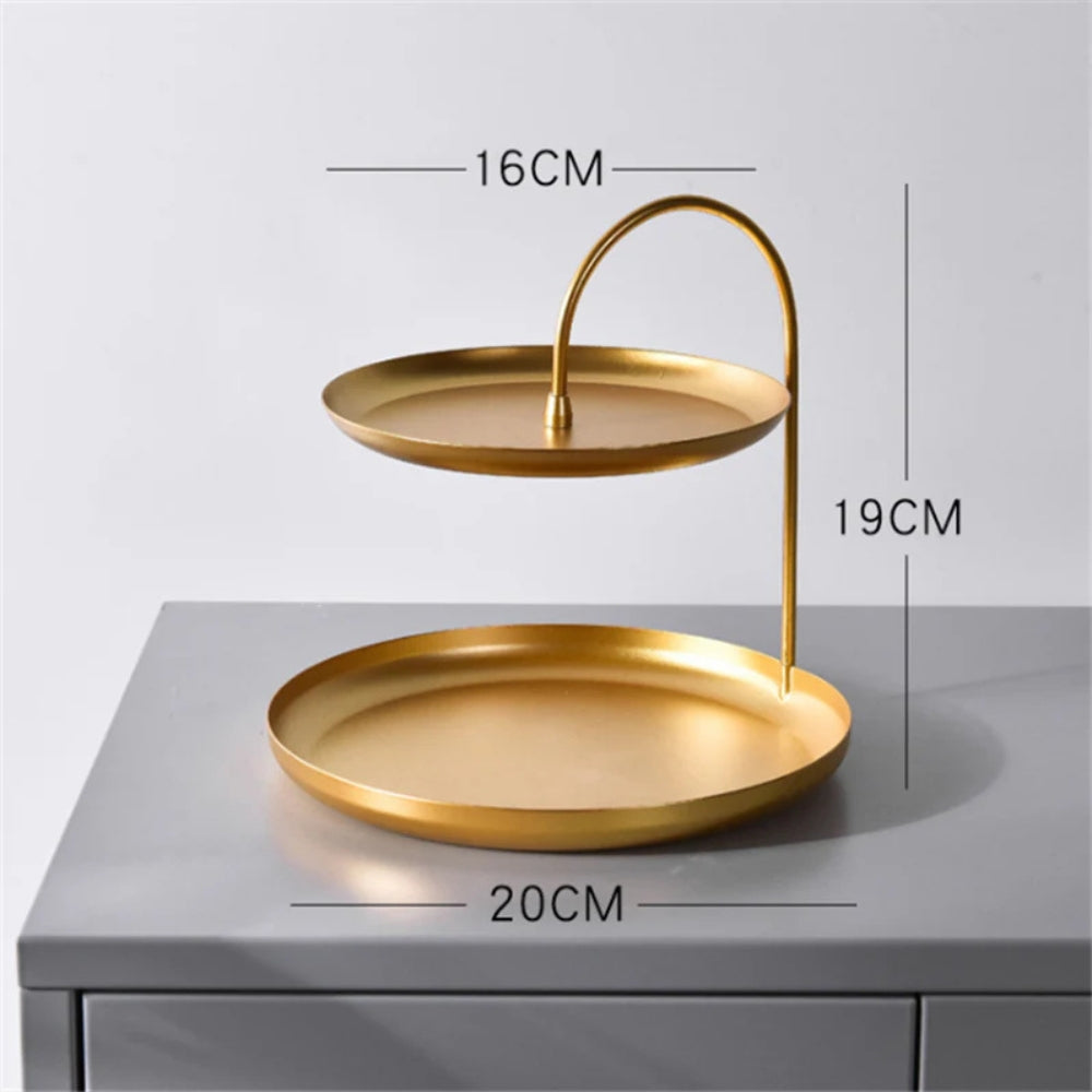 Eleganter Gold Aufbewahrungsorganizer
