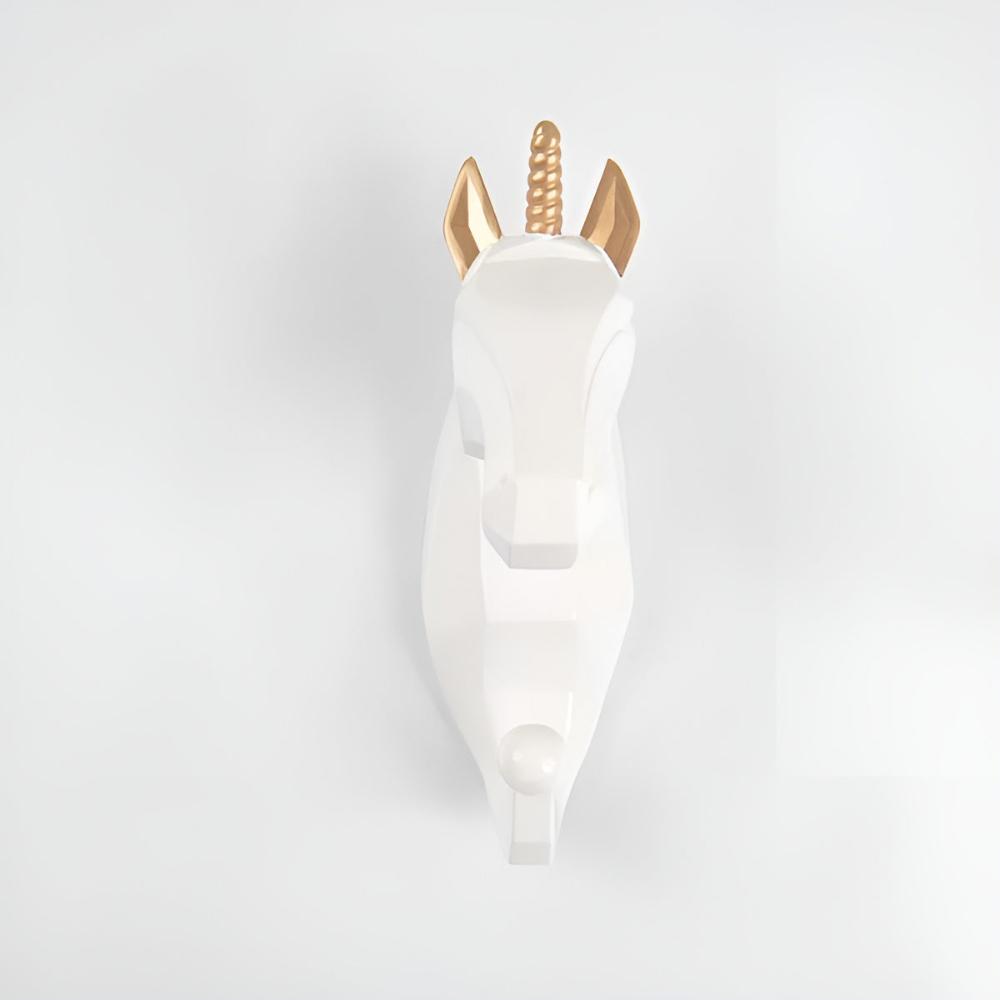 Wandmontierter Schlüsselhalter mit Tierkopf