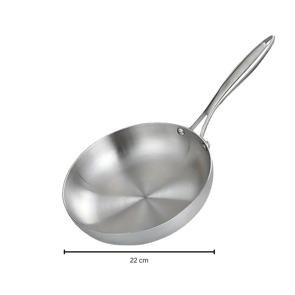 Edelstahl Bratpfanne