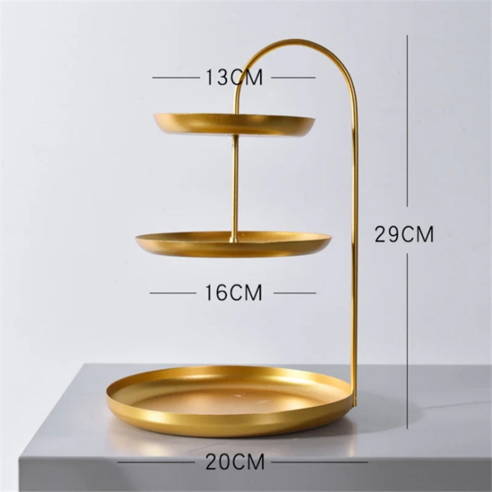 Eleganter Gold Aufbewahrungsorganizer