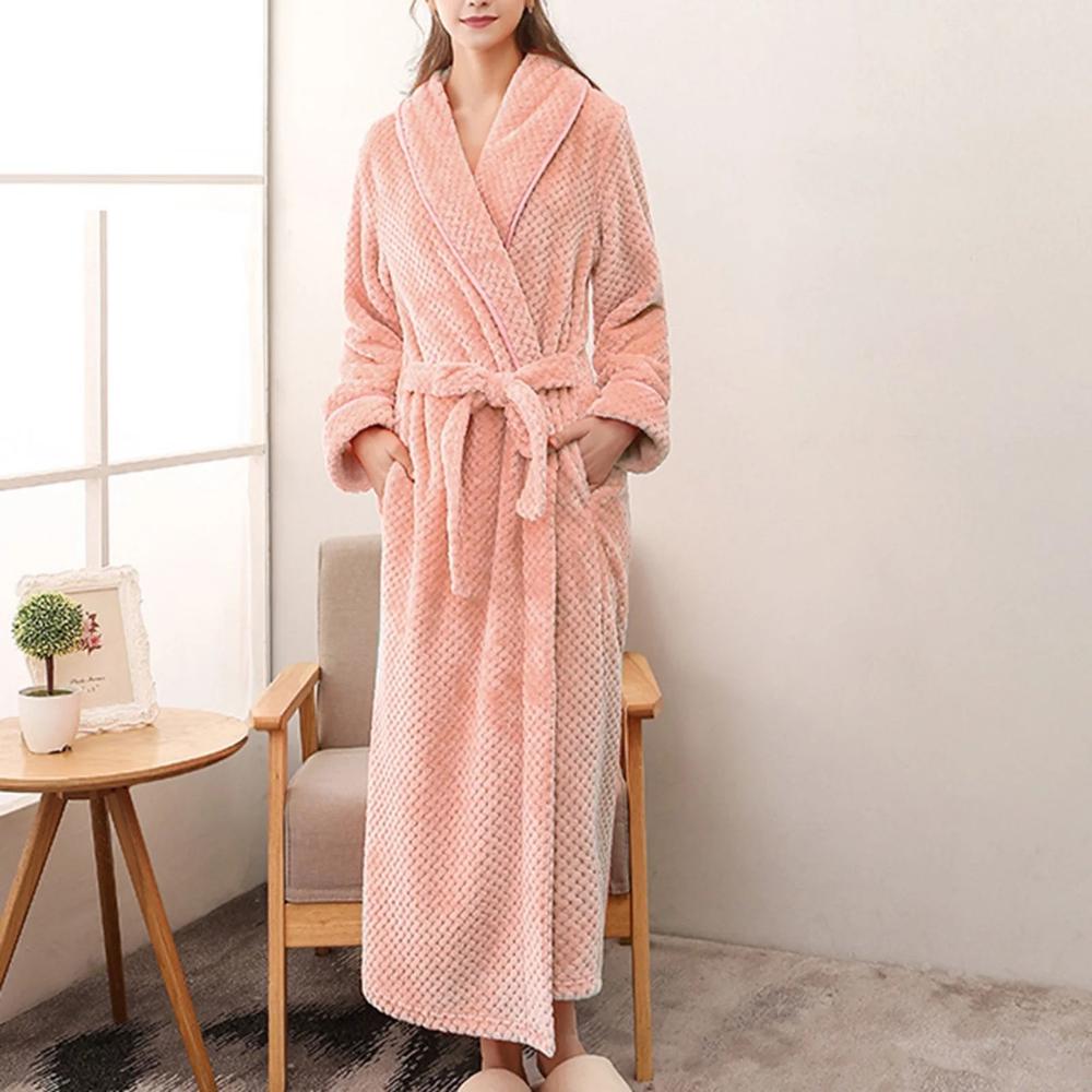Träumiger Fleece-Bademantel