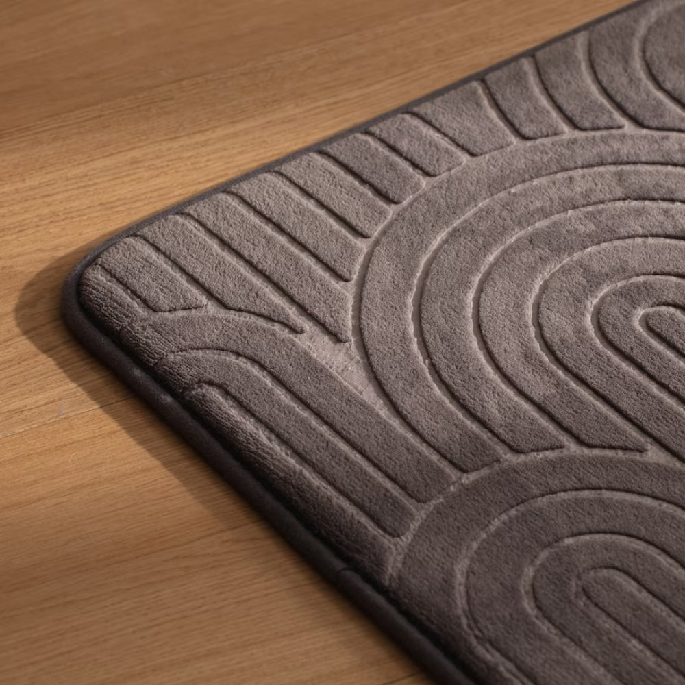 Konzentrierte Bögen Cashmere Badmatte