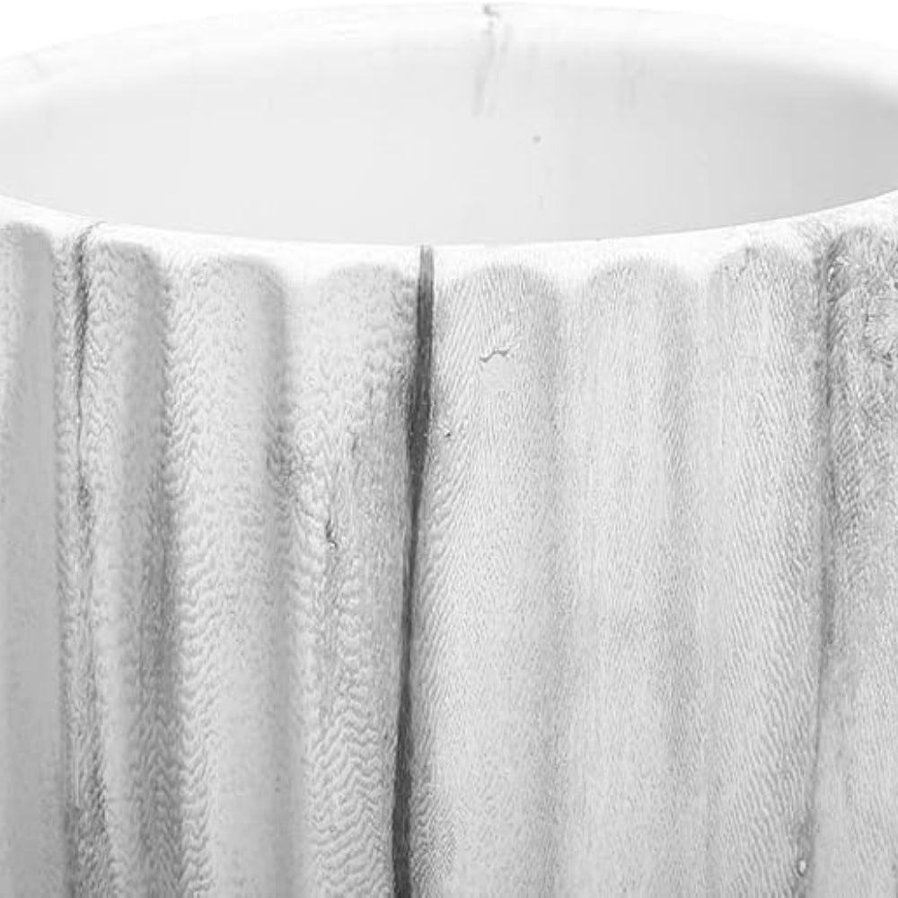 Elegante Vertikale Marmor Keramikvase