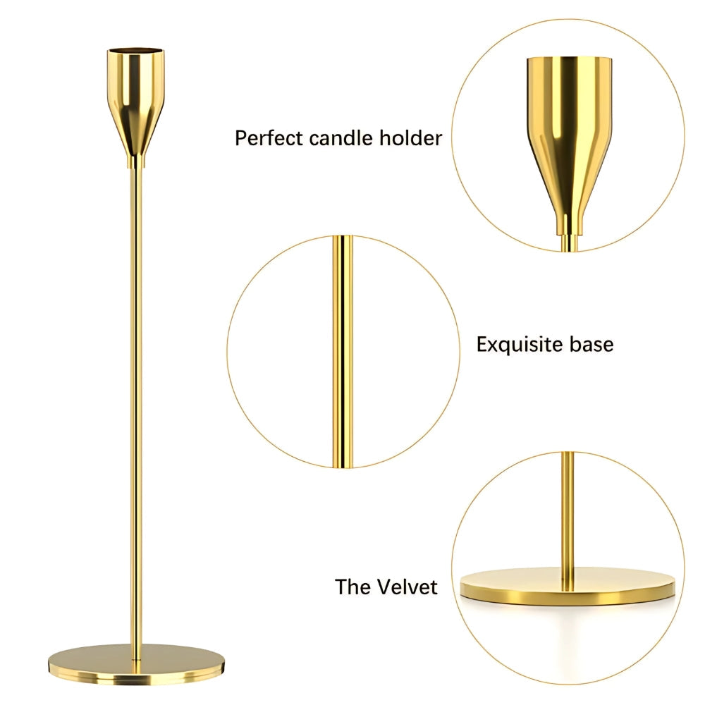 Hoch & Elegant Trio Kerzenhalter Set