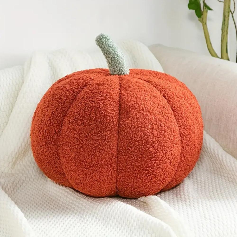 Kürbis Patch Plüschkissen