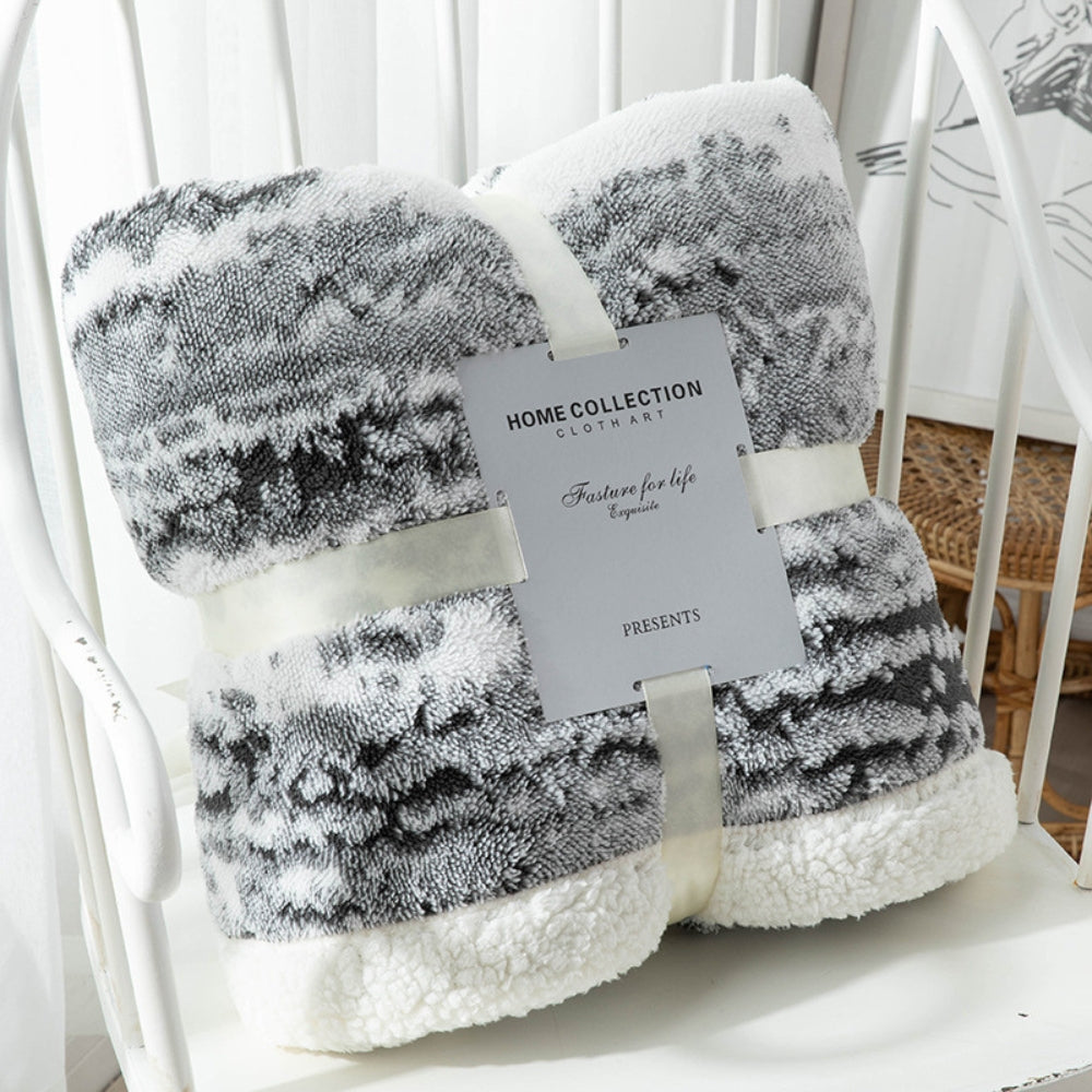 Seraphina Samt Sherpa Decke