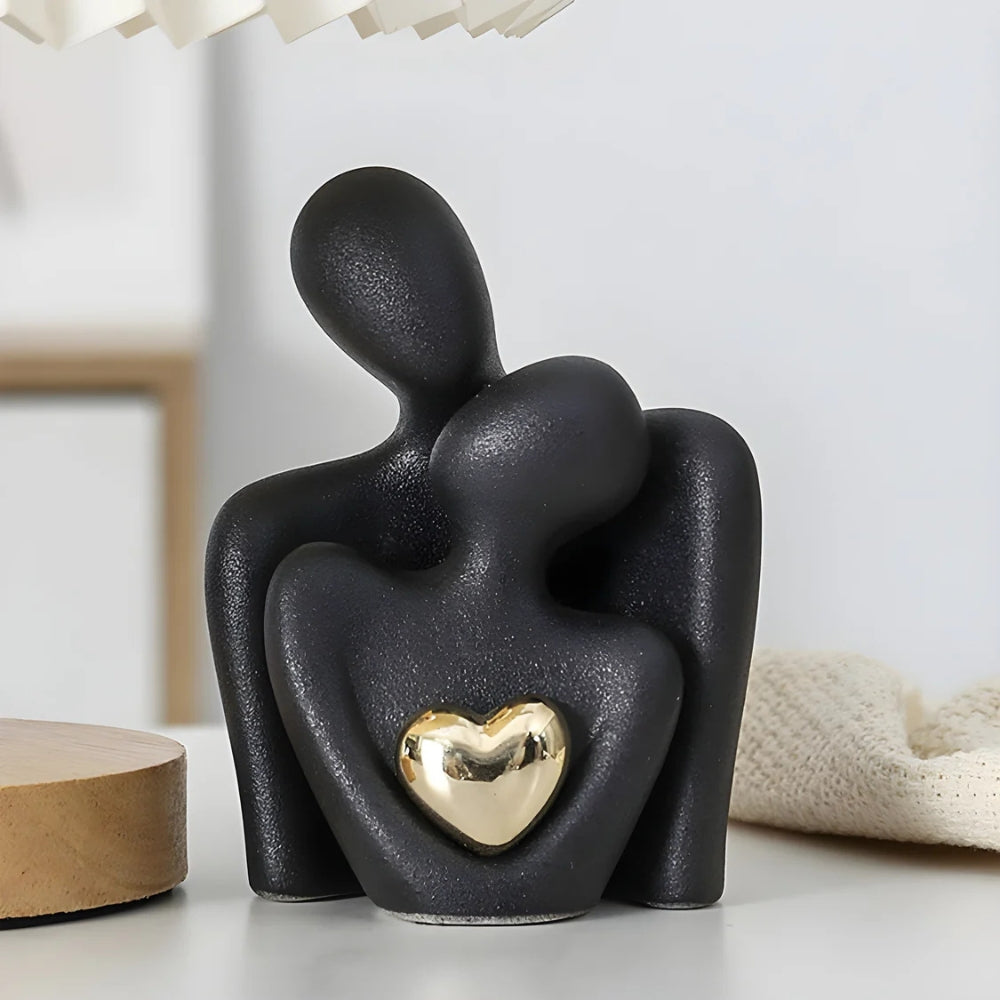 Abstrakte Liebende Sentimentale Figur